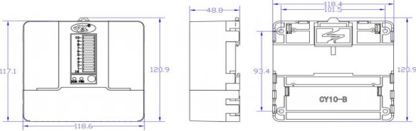 CY10 Multi-point Display Controller Controller display multipunto CY10