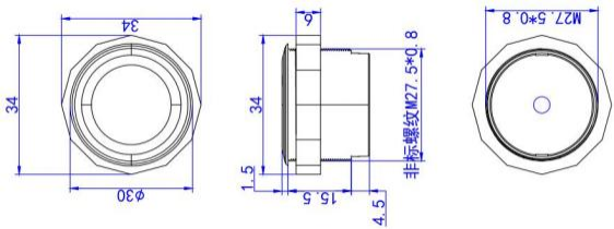 XKC-KE200 Anti-sunlight Diffuse Reflection Infrared Motion Sensor XKC-KE200 Sensore di movimento a infrarossi a riflessione diffusa anti-luce solare