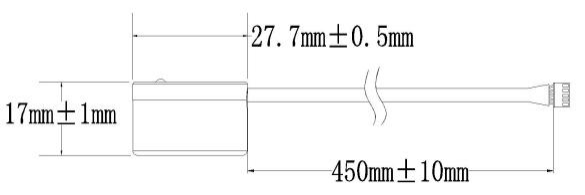 DS1603 Ultrasonic Liquid Level Sensor DS1603 Sensore di livello del liquido ad ultrasuoni